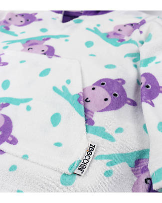 Zoocchini Accappatoio Poncho UPF 50+ - Sherman lo Squalo - 12-24m