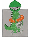 Zoocchini Accappatoio Poncho Kids, Aiden l'Alligatore (2-6 anni) Accappatoi e Asciugamani