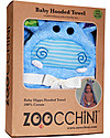 Zoocchini Asciugamano Baby con Cappuccio, Henry l'Ippopotamo - 100% cotone Accappatoi e Asciugamani