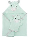 Zoocchini Asciugamano Baby con Cappuccio, Jamie la Giraffa - 100% cotone Accappatoi e Asciugamani