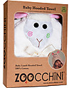 Zoocchini Asciugamano Baby con Cappuccio, Lola l'Agnellino - 100% cotone Accappatoi e Asciugamani