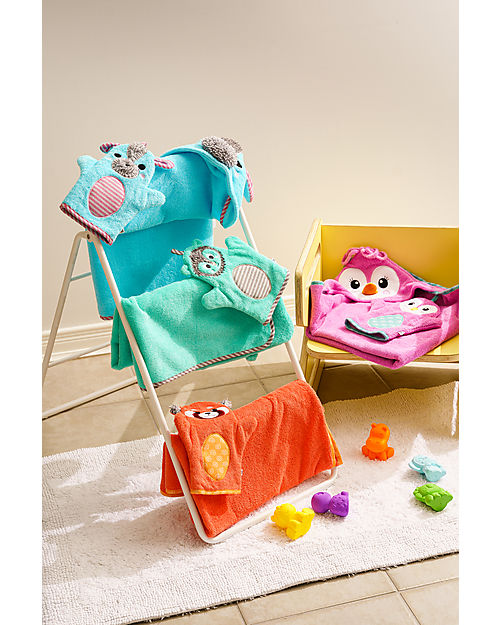 Zoocchini Asciugamano Baby con Cappuccio - Panda - 100% cotone Accappatoi e Asciugamani