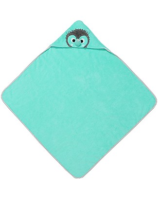 Zoocchini Asciugamano Baby con Cappuccio - Riccio - 100% cotone Accappatoi e Asciugamani