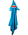 Zoocchini Asciugamano Baby con Cappuccio - Squalo - 100% cotone Accappatoi e Asciugamani