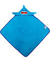 Zoocchini Asciugamano Baby con Cappuccio - Squalo - 100% cotone Accappatoi e Asciugamani