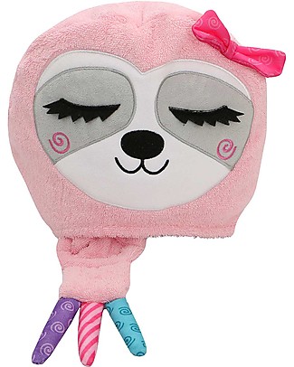Zoocchini Asciugamano Bimbi con Cappuccio - Bradipo - 100% cotone Accappatoi e Asciugamani