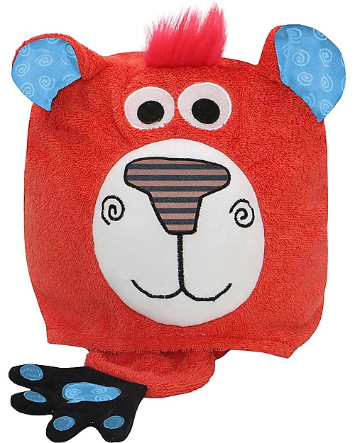 Zoocchini Asciugamano Bimbi con Cappuccio - Orsetto - 100% cotone Accappatoi e Asciugamani