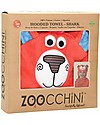 Zoocchini Asciugamano Bimbi con Cappuccio - Orsetto - 100% cotone Accappatoi e Asciugamani