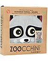 Zoocchini Asciugamano Bimbi con Cappuccio - Procione - 100% cotone Accappatoi e Asciugamani