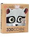 Zoocchini Asciugamano Bimbi con Cappuccio - Procione - 100% cotone Accappatoi e Asciugamani