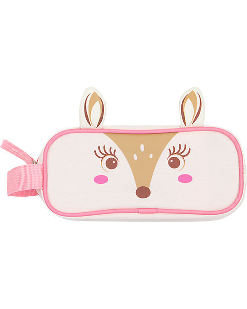 Zoocchini Astuccio per la Scuola con Chiusura a Zip - Fiona the Fawn Astucci per la Scuola