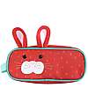 Zoocchini Astuccio stampato per la Scuola con Chiusura a Zip - Coniglietto Astucci per la Scuola