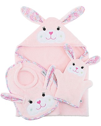 Zoocchini Bavaglino Baby, Beatrice la Coniglietta - 100% cotone Bavagli Classici