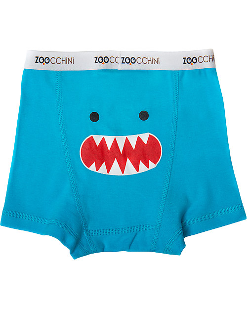 Zoocchini Boxer Bimbo Amici Mostri - Pacco da 3, 100% cotone bio Slip
