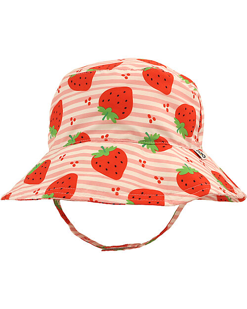 Zoocchini Cappellino Estivo da Pescatore - UPF 50+ - Fragola Cappelli Estivi