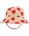 Zoocchini Cappellino Estivo da Pescatore - UPF 50+ - Fragola Cappelli Estivi