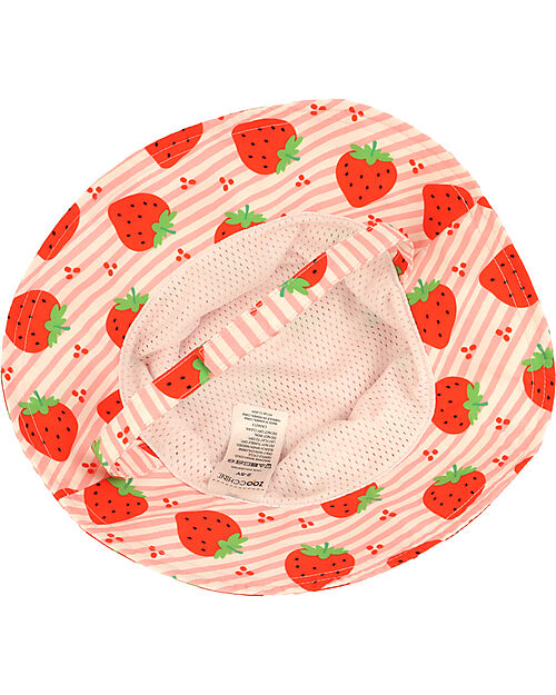 Zoocchini Cappellino Estivo da Pescatore - UPF 50+ - Fragola Cappelli Estivi