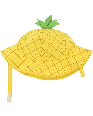 Zoocchini Cappellino Estivo UPF 50, Ananas - Diverte e protegge! Cappelli Estivi