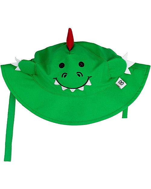 Zoocchini Cappellino Estivo UPF 50 - Devin il Dinosauro - Diverte e protegge! Cappelli Estivi
