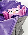 Zoocchini Coperta da Passeggino Giocattolo 2-in-1, Gufetto - Morbidissimo pile, 69 x 100 cm Accessori Vari
