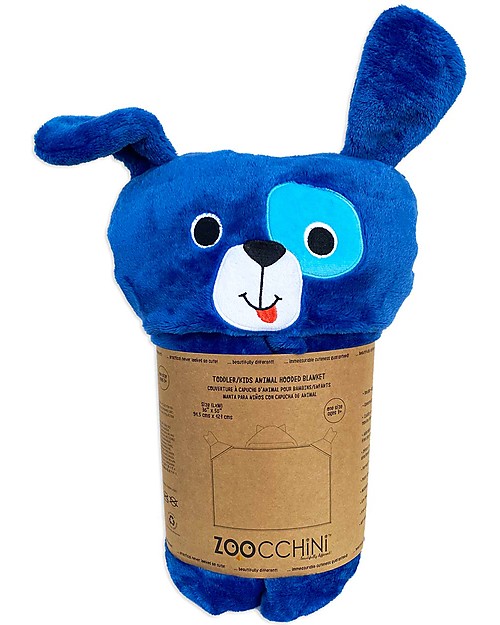 Zoocchini Copertina da Indossare - Cane - Con cappuccio e guantini! Swaddle di Mussola