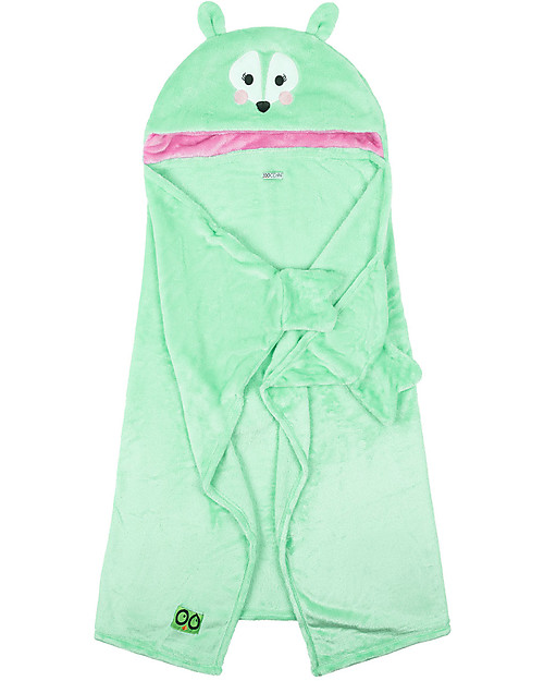 Zoocchini Copertina da Indossare - Cerbiatto- Con cappuccio e guantini! Swaddle di Mussola