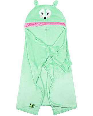 Zoocchini Copertina da Indossare - Cerbiatto- Con cappuccio e guantini! Swaddle di Mussola