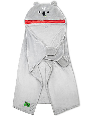 Zoocchini Copertina da Indossare - Koala - Con cappuccio e guantini! Swaddle di Mussola