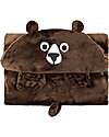 Zoocchini Copertina da Indossare - Orso - Con cappuccio e guantini! Swaddle di Mussola