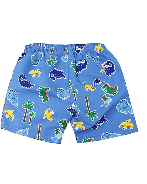 Zoocchini Costume da Bagno a Pantaloncino - Tessuto Traspirante - Devin il Dinosauro - UPF 50+ Boxer Mare