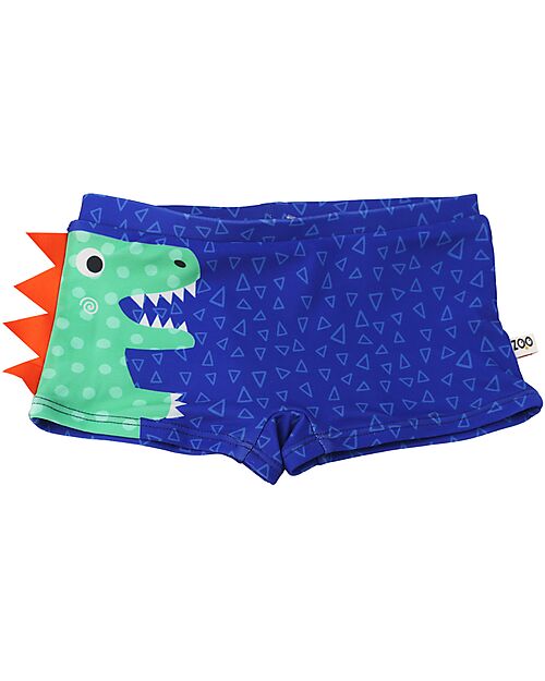 Zoocchini Costume da Bagno Boxer - Dettagli 3D - Devin il Dinosauro - UPF 50+ Boxer Mare