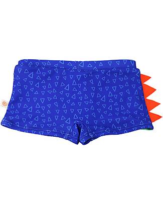 Zoocchini Costume da Bagno Boxer - Dettagli 3D - Devin il Dinosauro - UPF 50+ Boxer Mare
