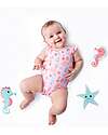Zoocchini Costume Intero con Volant per Neonato - Sally il Cavalluccio Marino Costumi Interi