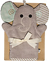 Zoocchini Guanto da Bagno, Ellie l'Elefante - 100% cotone Guanti da Bagno