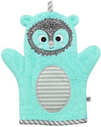 Zoocchini Guanto da Bagno - Riccio - 100% Cotone Accappatoi e Asciugamani