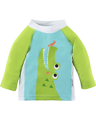 Zoocchini Magliettina Proteggi Raggi Solari - Alligatore Costumi Anti Uv