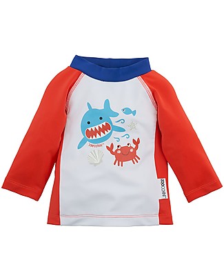 Zoocchini Magliettina Proteggi Raggi Solari, Amici Mare T-shirt Anti UV