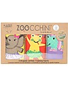Zoocchini Mutandine Imbottite da  Apprendimento - Ballerine - Bimba - Pacco da 3 - 100% Cotone organico Slip
