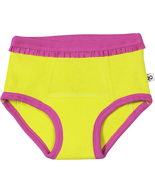 Zoocchini Mutandine Imbottite da Apprendimento Bimba, Amici dell'Oceano - Pacco da 3 - 100% cotone bio Slip