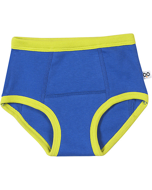 Zoocchini Mutandine Imbottite da Apprendimento Bimbo, Amici dell'Oceano - Pacco da 3 - 100% cotone bio Slip