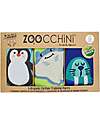 Zoocchini Mutandine Imbottite da Apprendimento Equipaggio di Mare, Bimbo - Pacco da 3 - 100% cotone bio Slip