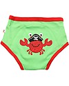 Zoocchini Mutandine Imbottite da  Apprendimento - Pirati - Bimbo - Pacco da 3 - 100% Cotone organico Slip