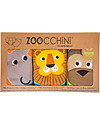Zoocchini Mutandine Imbottite da Apprendimento Safari, Bimbo - Pacco da 3 - 100% cotone bio Slip