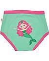 Zoocchini Mutandine Imbottite da Apprendimento Sirene, Bimba - Pacco da 3 - 100% cotone bio Slip