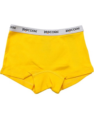 Zoocchini Mutandine Pantaloncino Bimba - Flower Power - Pacco da 3 - 100% Cotone Bio Mutandine da Apprendimento