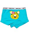 Zoocchini Mutandine Pantaloncino Bimba - Flower Power - Pacco da 3 - 100% Cotone Bio Slip