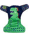 Zoocchini Pannolino Lavabile - Devin, il Dinosauro - 2 Inserti Assorbenti Inclusi - 3-16 kg Pannolini Lavabili
