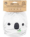 Zoocchini Pannolino Lavabile - Koala - 2 Inserti Assorbenti Inclusi - 3-16 kg Pannolini Lavabili