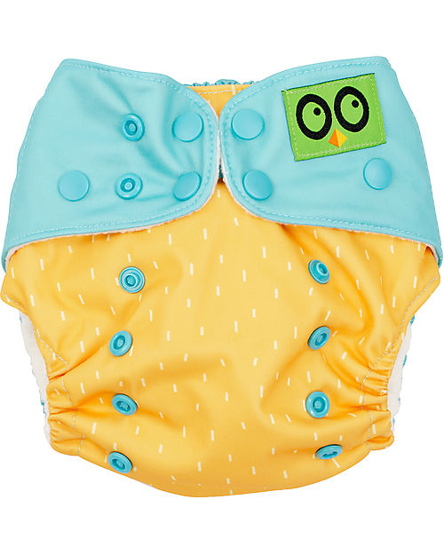 Zoocchini Pannolino Lavabile - Leo, il Leone - 2 Inserti Assorbenti Inclusi - 3-16 kg Pannolini Lavabili