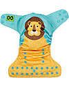 Zoocchini Pannolino Lavabile - Leo, il Leone - 2 Inserti Assorbenti Inclusi - 3-16 kg Pannolini Lavabili